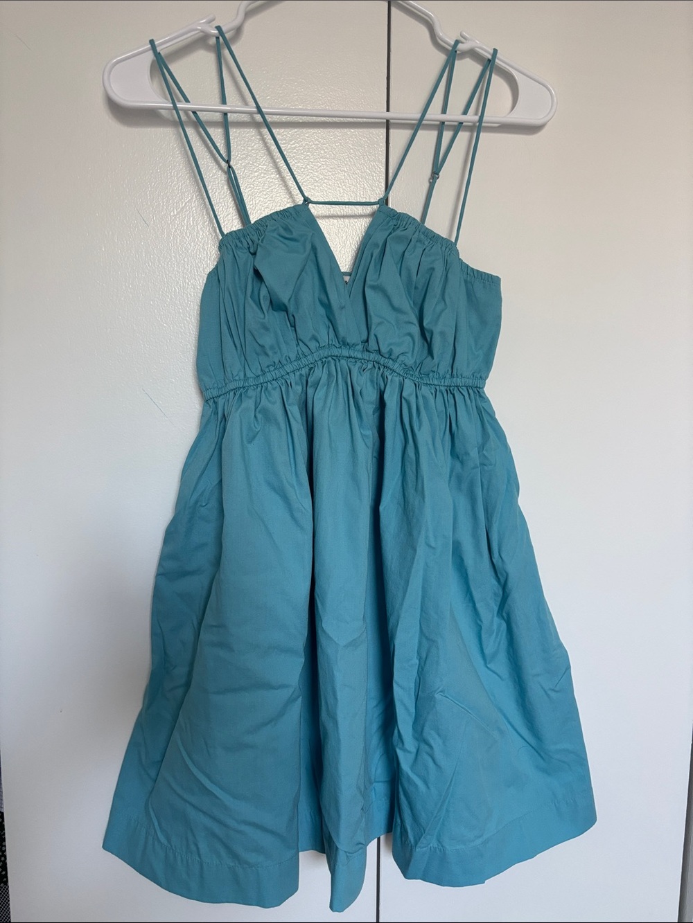 Blue Summer Dress from Abercrombie in SP (Small Petite)